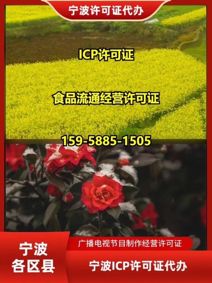 宁波宁波icp许可证代办宁波许可证代办广播电视节目制作经营许可证